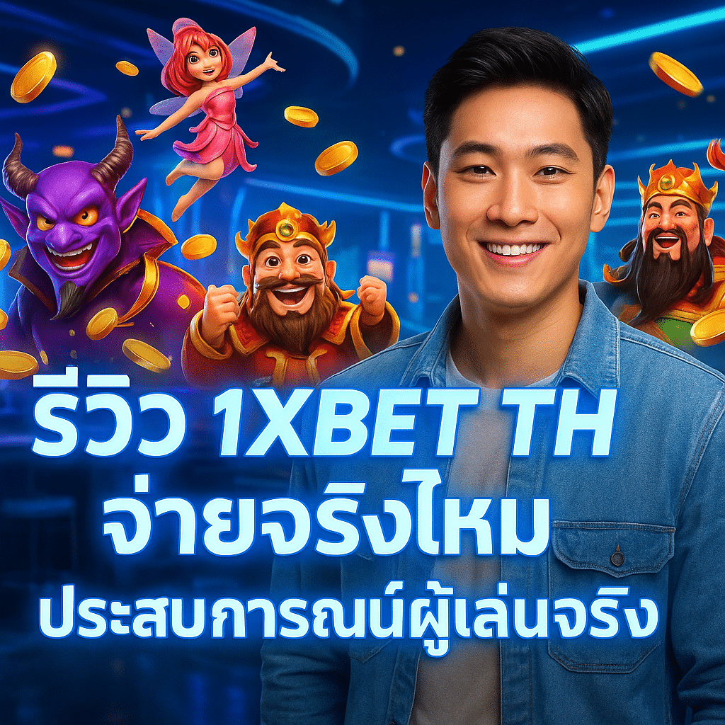 รีวิว 1XBET TH จ่ายจริงไหม ประสบการณ์ผู้เล่นจริง