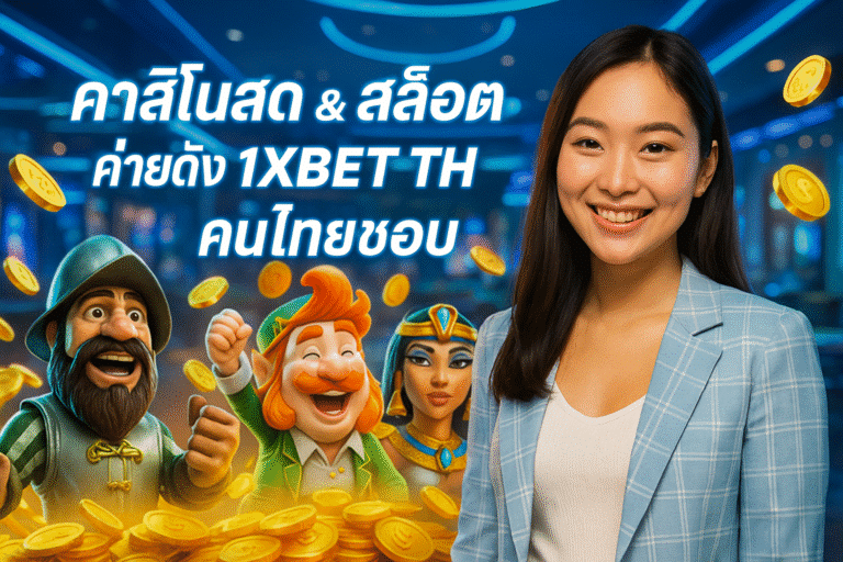 คาสิโนสด & สล็อตค่ายดังใน 1XBET TH คนไทยชอบ