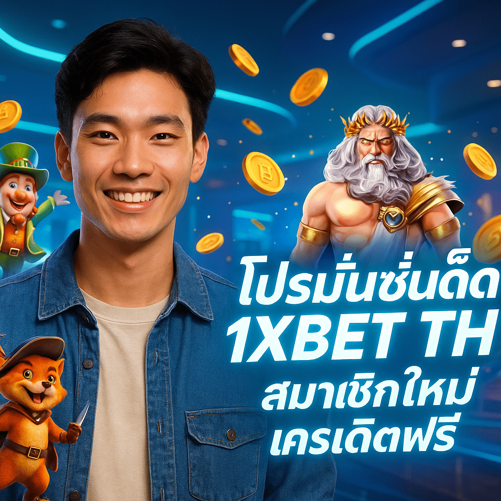 โปรโมชั่นเด็ด 1XBET TH สมาชิกใหม่ & เครดิตฟรี