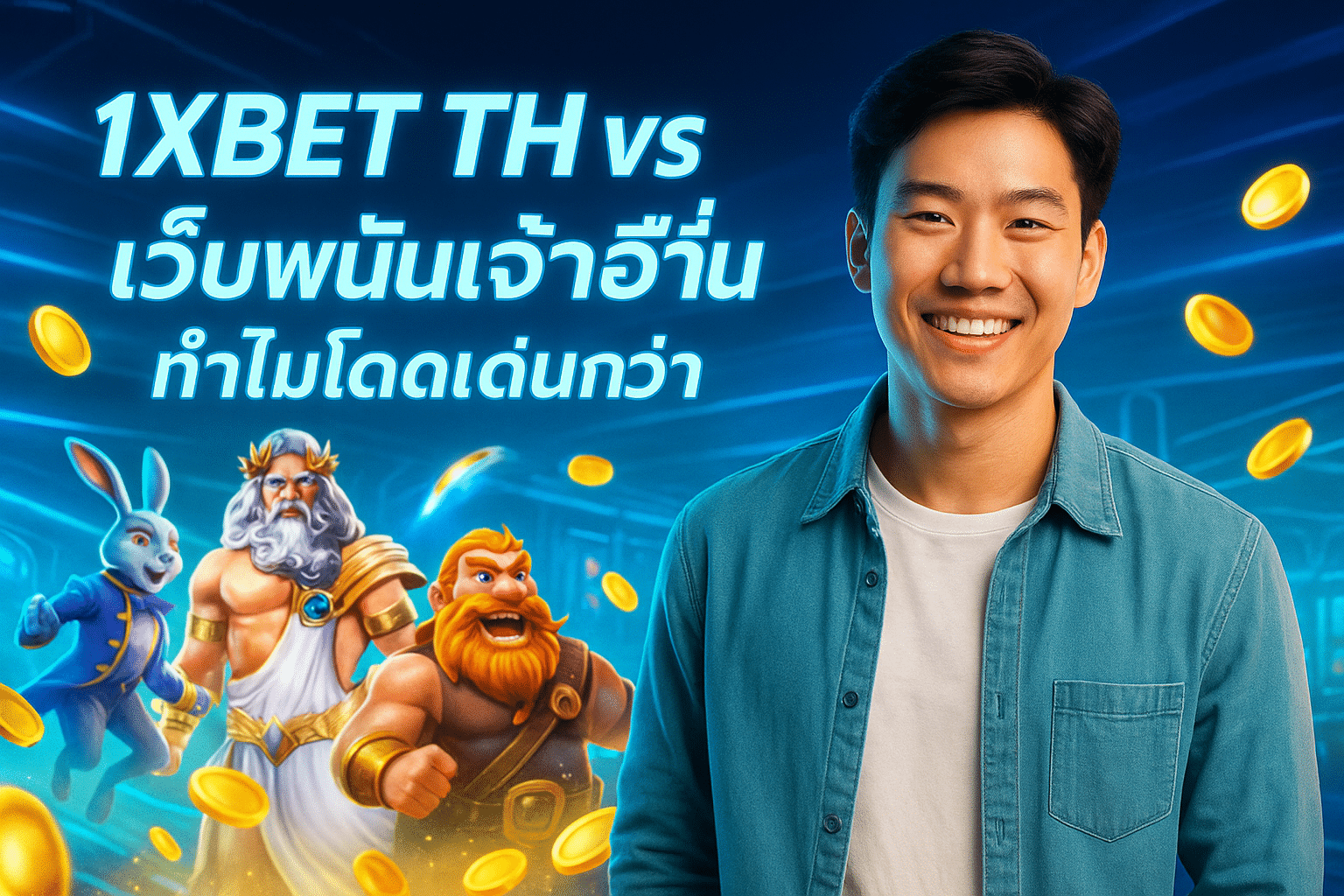1XBET TH vs เว็บพนันเจ้าอื่น ทำไมโดดเด่นกว่า