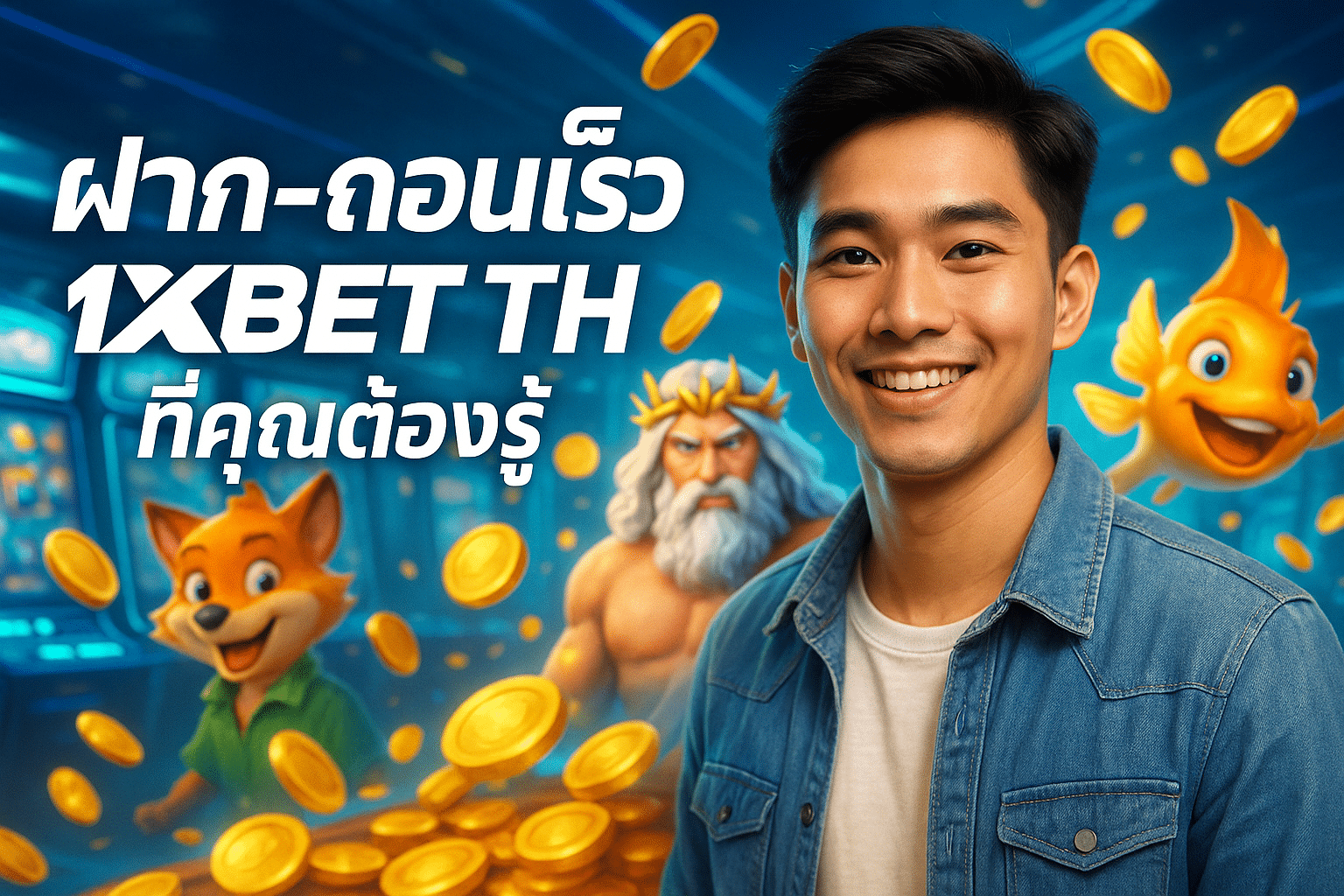 ฝาก-ถอนเร็ว ข้อดีของ 1XBET TH ที่คุณต้องรู้