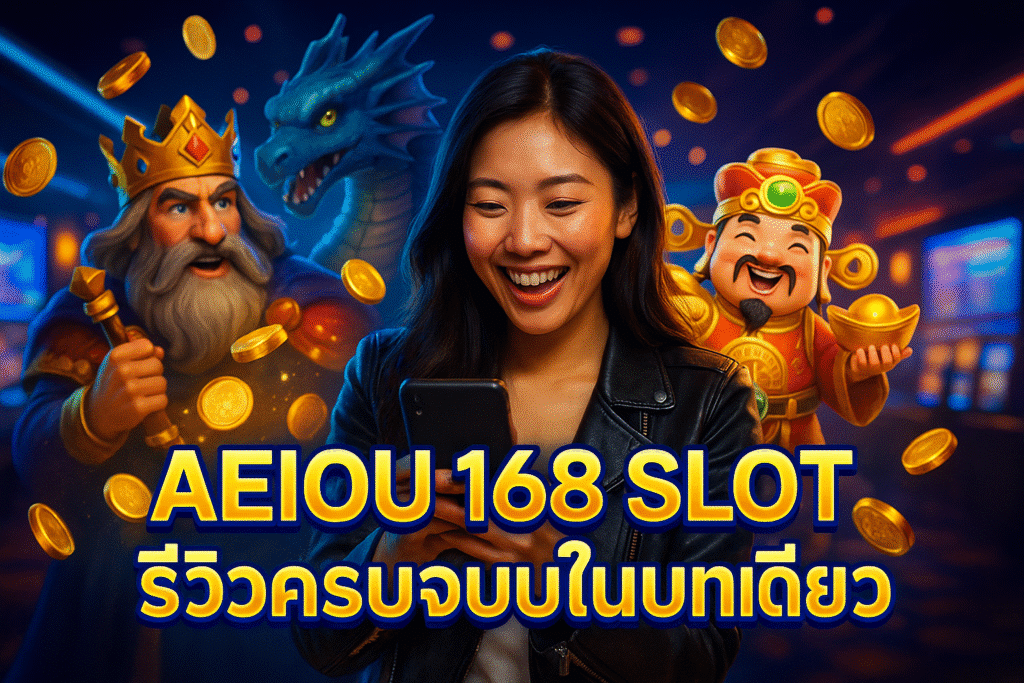 AEIOU 168 SLOT รีวิวครบจบในบทเดียว
